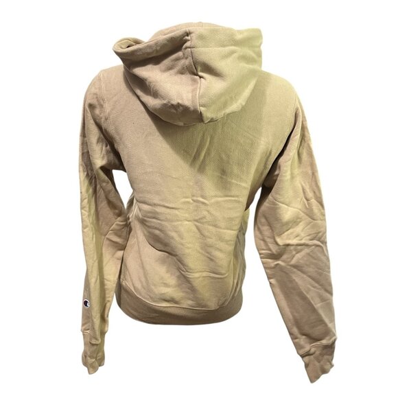 Champion Oversized Reverse Weave Drawstring Pocket Hoodie Sweatshirt Sz XS - Picture 6 of 10